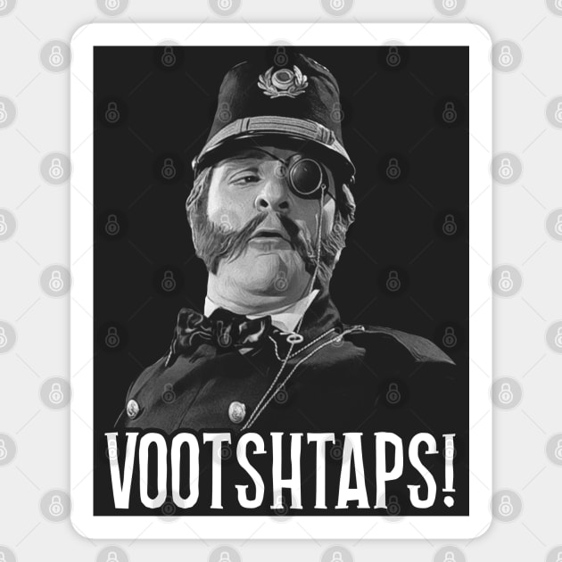 VALLOWING EEN EES GANDFADDA'S VOOTSHTAPS Magnet by darklordpug